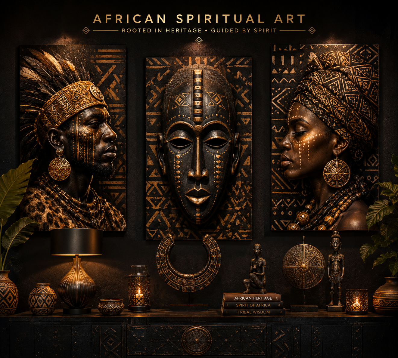 African spiritual art & tribal warrior™