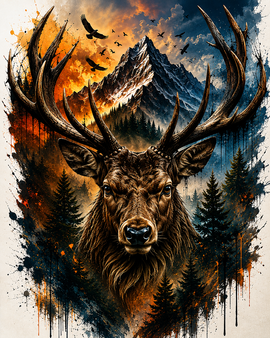 Wild Monarch - Impression sur aluminium HD | E9 Fine Metal Art