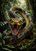 Jungle King - Impression sur aluminium HD | E9 Fine Metal Art (Copie)