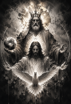 The Holy Trinity - Impression sur aluminium HD | E9 Fine Metal Art