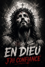 En Dieu J'ai Confiance - Impression sur aluminium HD | E9 Fine Metal Art