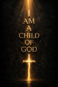 I Am a Child of God - Impression sur aluminium HD | E9 Fine Metal Art