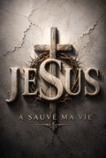 Jésus a Sauvé Ma Vie - Impression sur aluminium HD | E9 Fine Metal Art