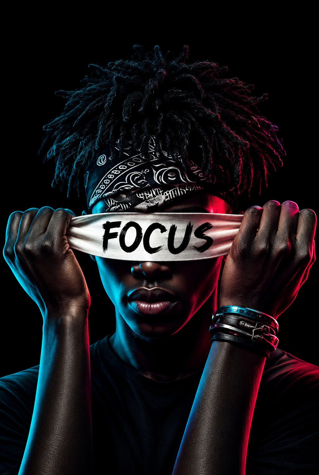 Focus Dark - Impression sur aluminium HD | E9 Fine Metal Art
