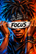 Focus Locs - Impression sur aluminium HD | E9 Fine Metal Art