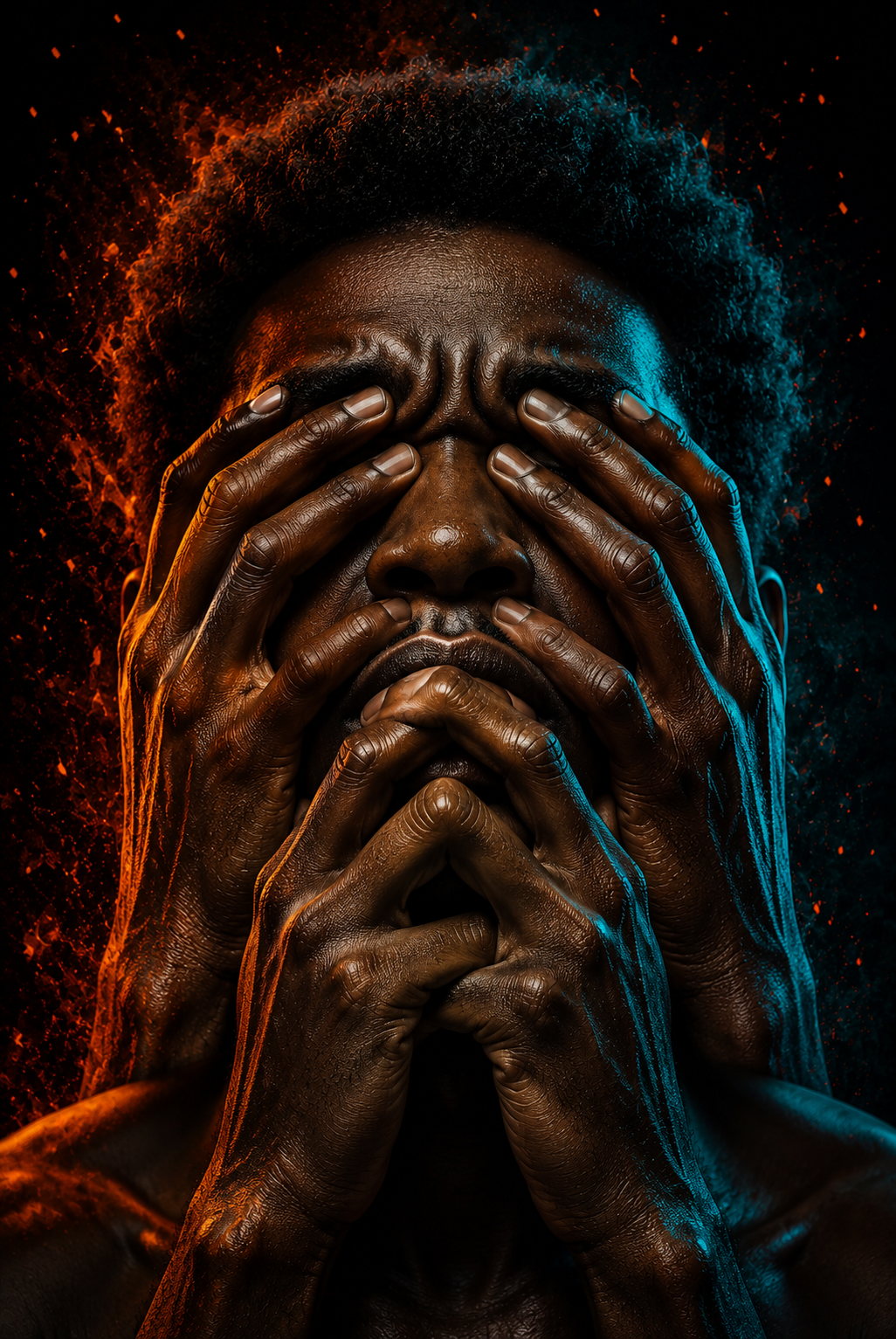 Can't See Me - Impression sur aluminium HD | E9 Fine Metal Art