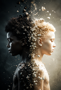 Two Worlds - Impression sur aluminium HD | E9 Fine Metal Art