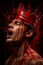 Crimson King - Impression sur aluminium HD | E9 Fine Metal Art