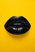 Black Lips - Impression sur aluminium HD | E9 Fine Metal Art