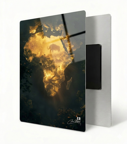Âme d'Afrique - Plaque Aluminium Art Nature Ultra HD
