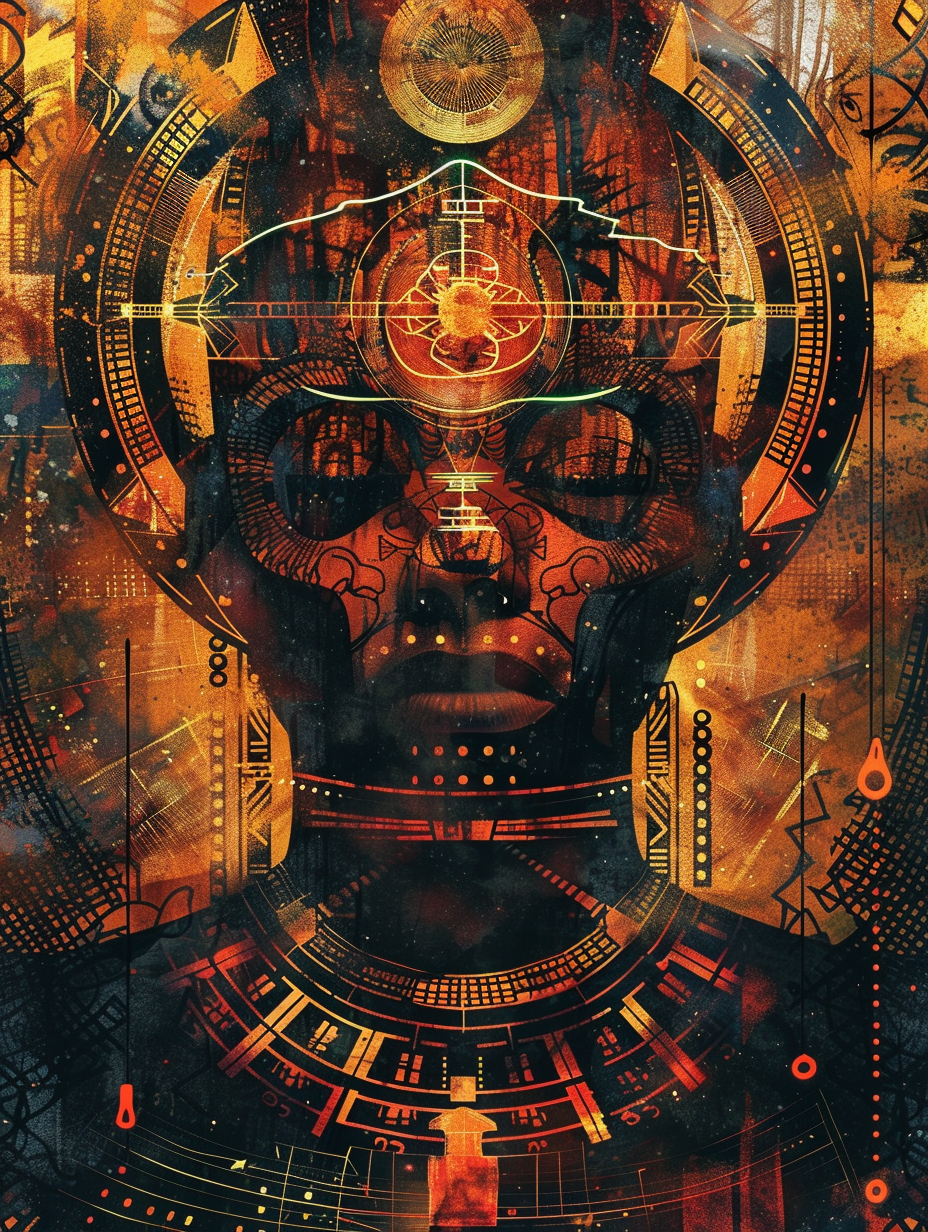Shattered Elegance - Surrealist Art Aluminium Print