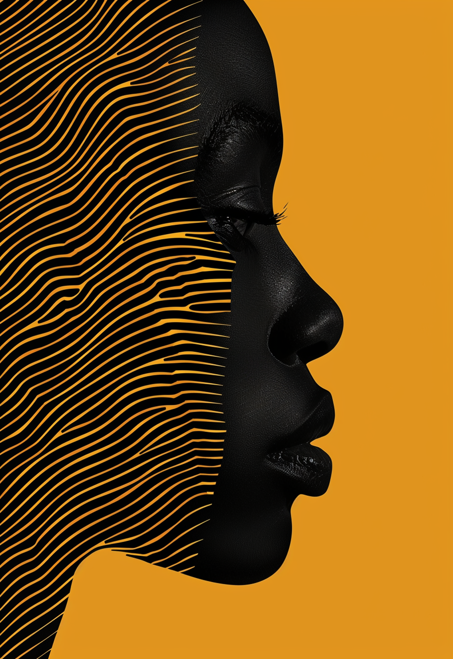Linear Soul - Impression sur aluminium HD | E9 Fine Metal Art