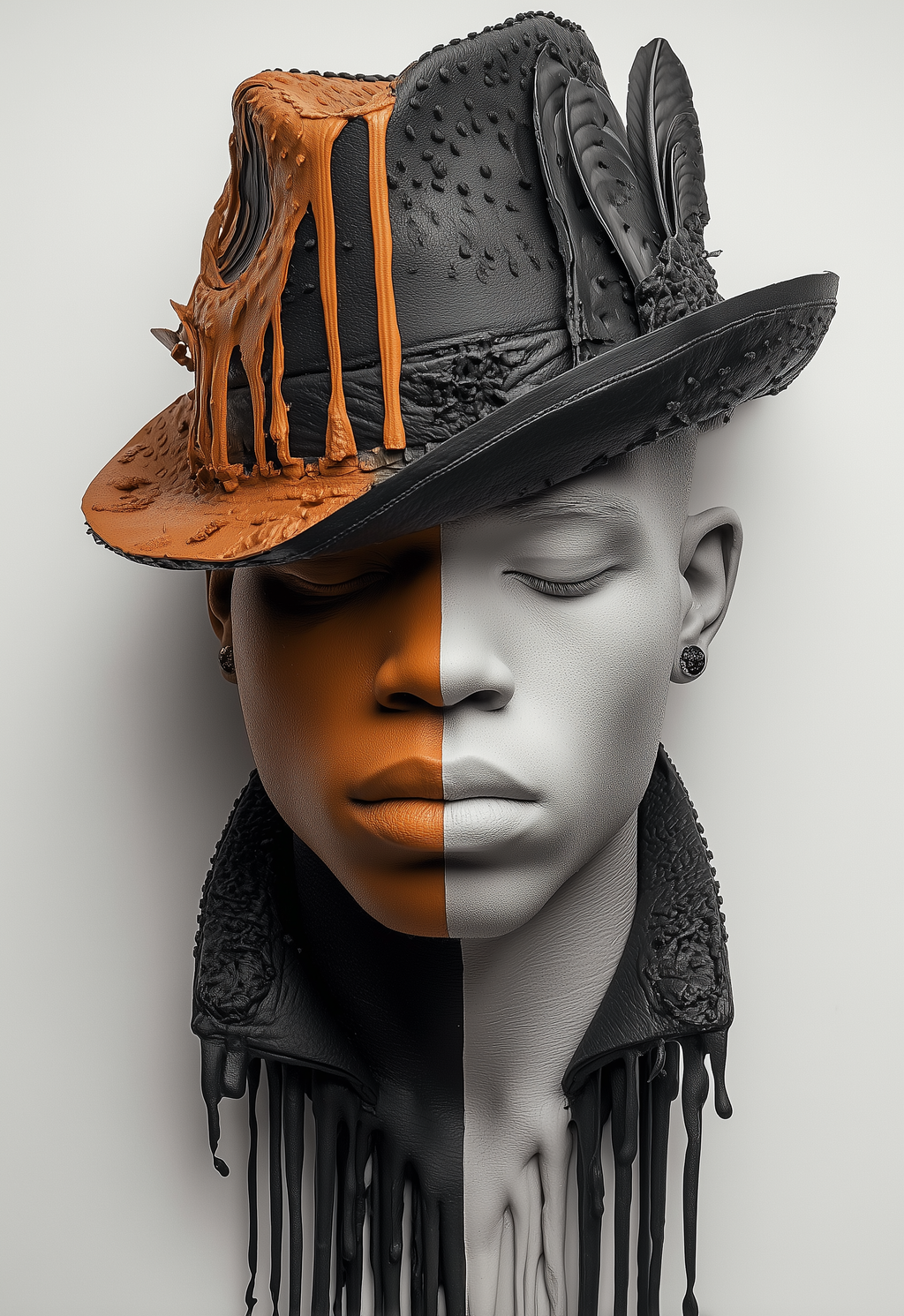 Half & Half XII - Impression sur aluminium HD | E9 Fine Metal Art