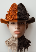 Half & Half VI - Impression sur aluminium HD | E9 Fine Metal Art
