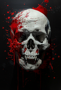 Sacred Skull - Impression sur aluminium HD | E9 Fine Metal Art