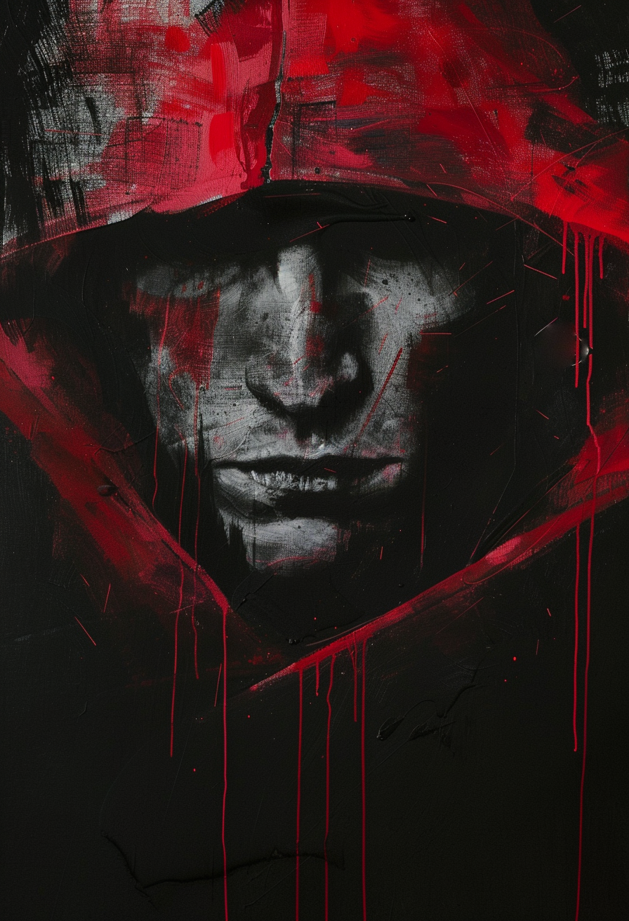 War Paint - Impression sur aluminium HD | E9 Fine Metal Art