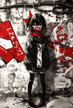 Little Devil - Impression sur aluminium HD | E9 Fine Metal Art