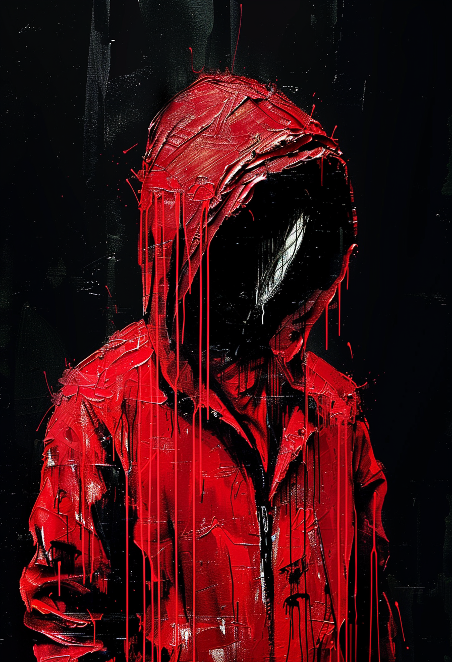 The Faceless - Impression sur aluminium HD | E9 Fine Metal Art