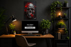 Sacred Skull - Impression sur aluminium HD | E9 Fine Metal Art