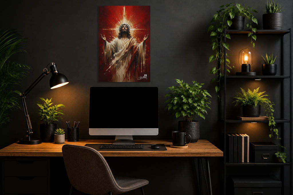 Le Ressuscité - Impression sur aluminium HD | E9 Fine Metal Art