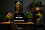 Liquid Duality - Impression sur aluminium HD | E9 Fine Metal Art