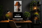 Half & Half VI - Impression sur aluminium HD | E9 Fine Metal Art