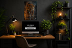 Fire Jaguar - Impression sur aluminium HD | E9 Fine Metal Art