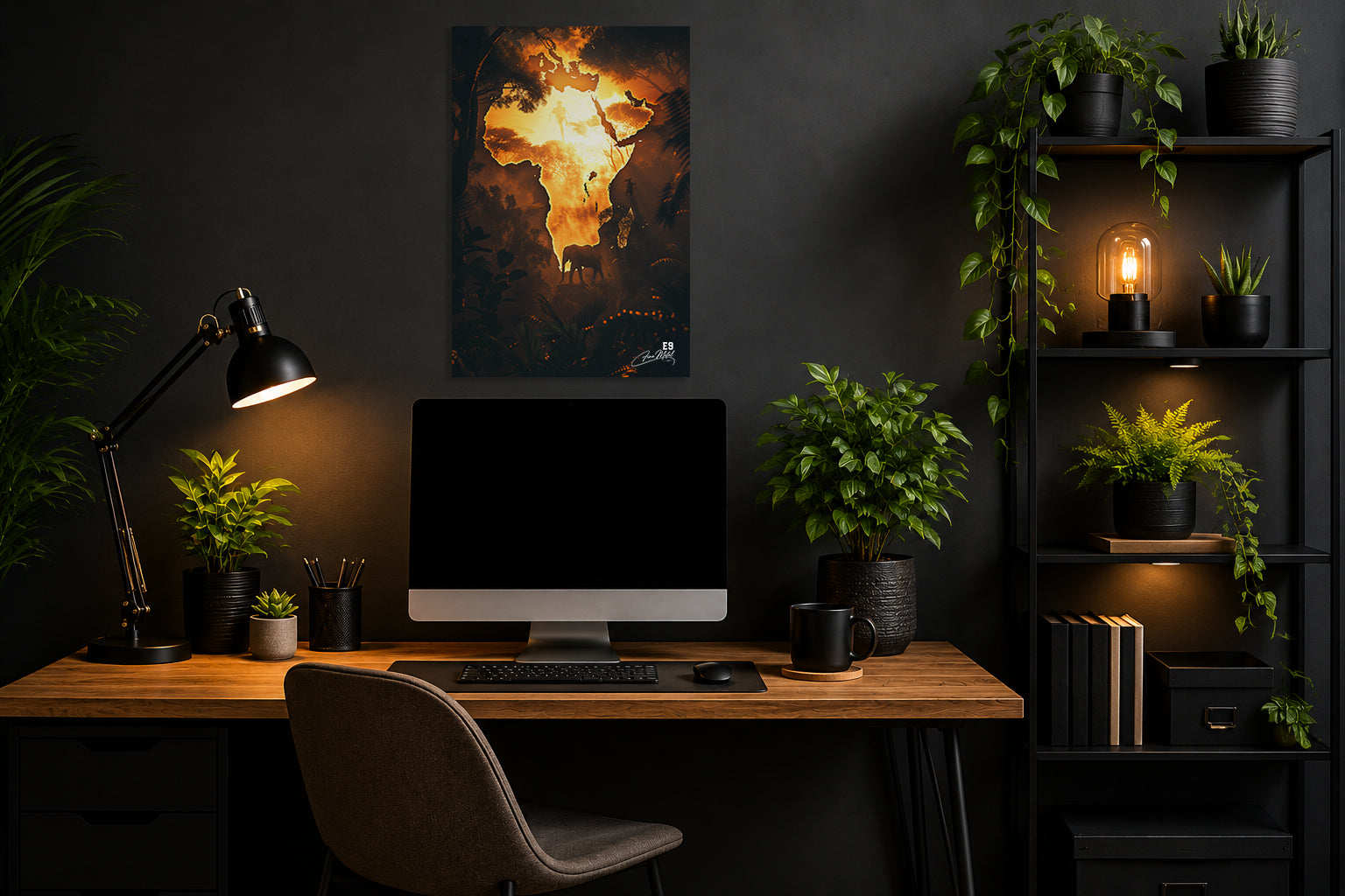 Mother Africa - Impression sur aluminium HD | E9 Fine Metal Art