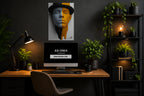 Half & Half X - Impression sur aluminium HD | E9 Fine Metal Art