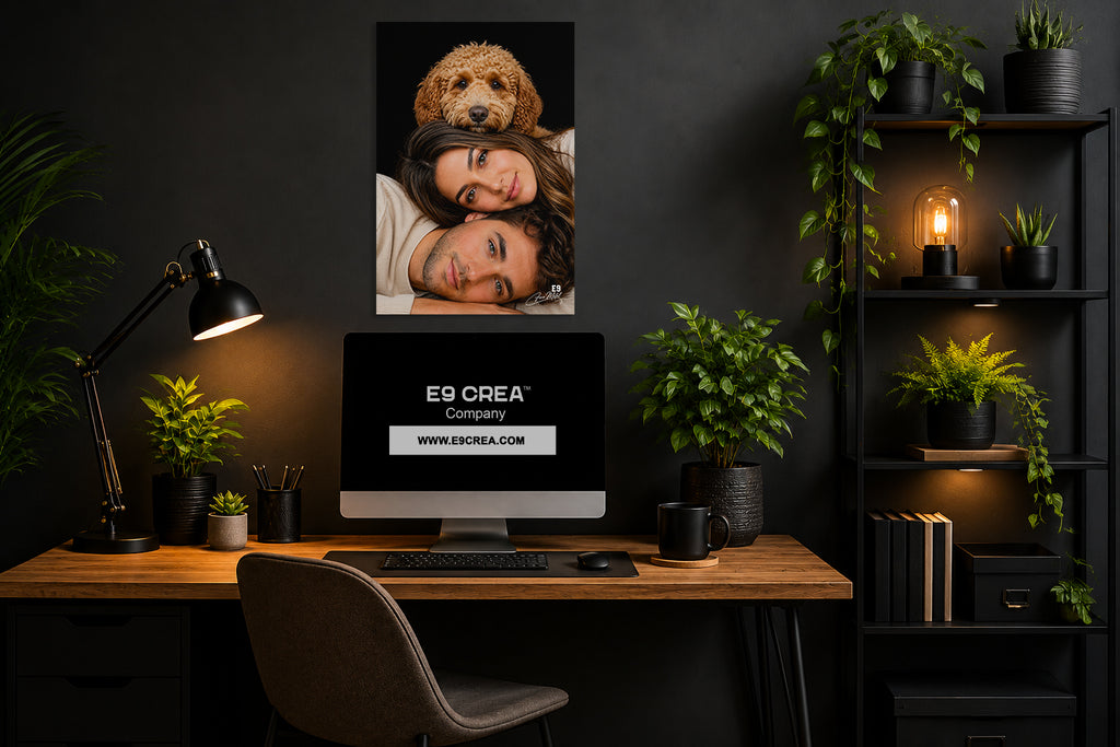 Souvenirs de famille Personnalisez ce style avec votre image, texte ou logo pour créer une décoration unique qui reflète votre identité. #8