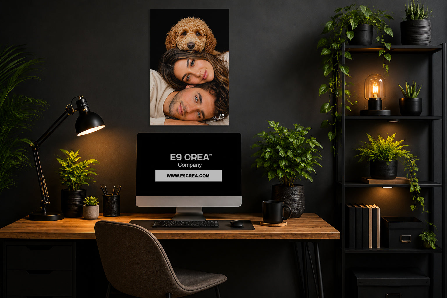 Souvenirs de famille Personnalisez ce style avec votre image, texte ou logo pour créer une décoration unique qui reflète votre identité. #8
