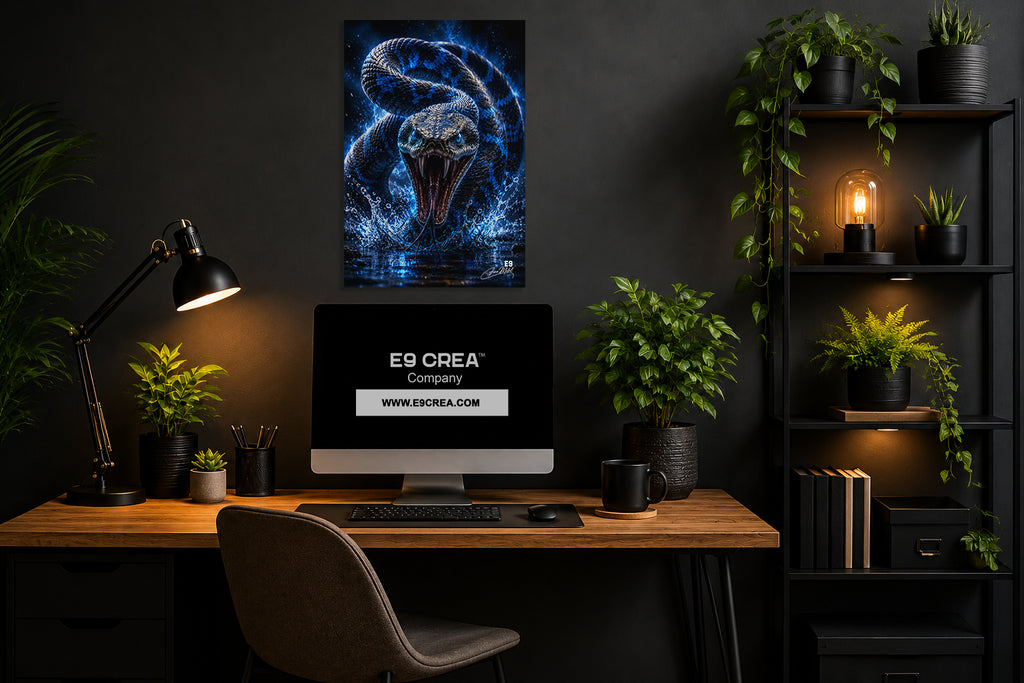 Electric Strike - Impression sur aluminium HD | E9 Fine Metal Art (Copie)