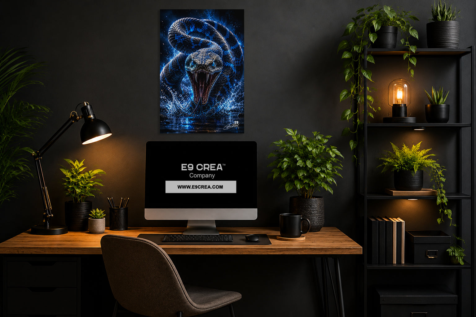 Electric Strike - Impression sur aluminium HD | E9 Fine Metal Art (Copie)