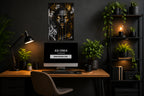 Reine Obsidienne - Impression sur aluminium HD | E9 Fine Metal Ar