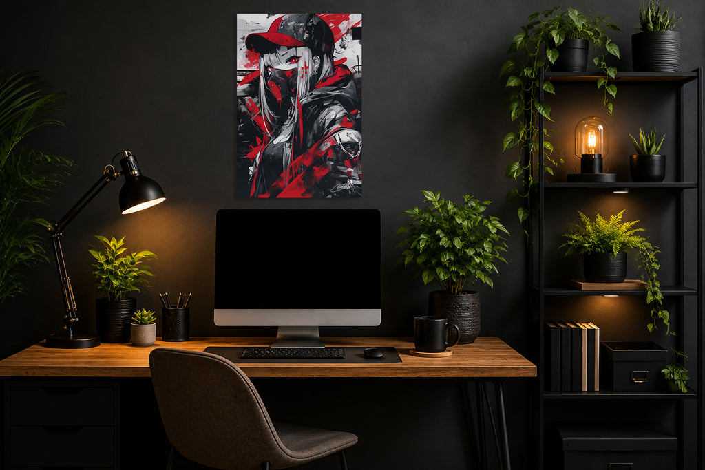 White Phantom - Impression sur aluminium HD | E9 Fine Metal Art