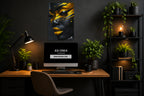 Wild Brushstroke - Impression sur aluminium HD | E9 Fine Metal Art
