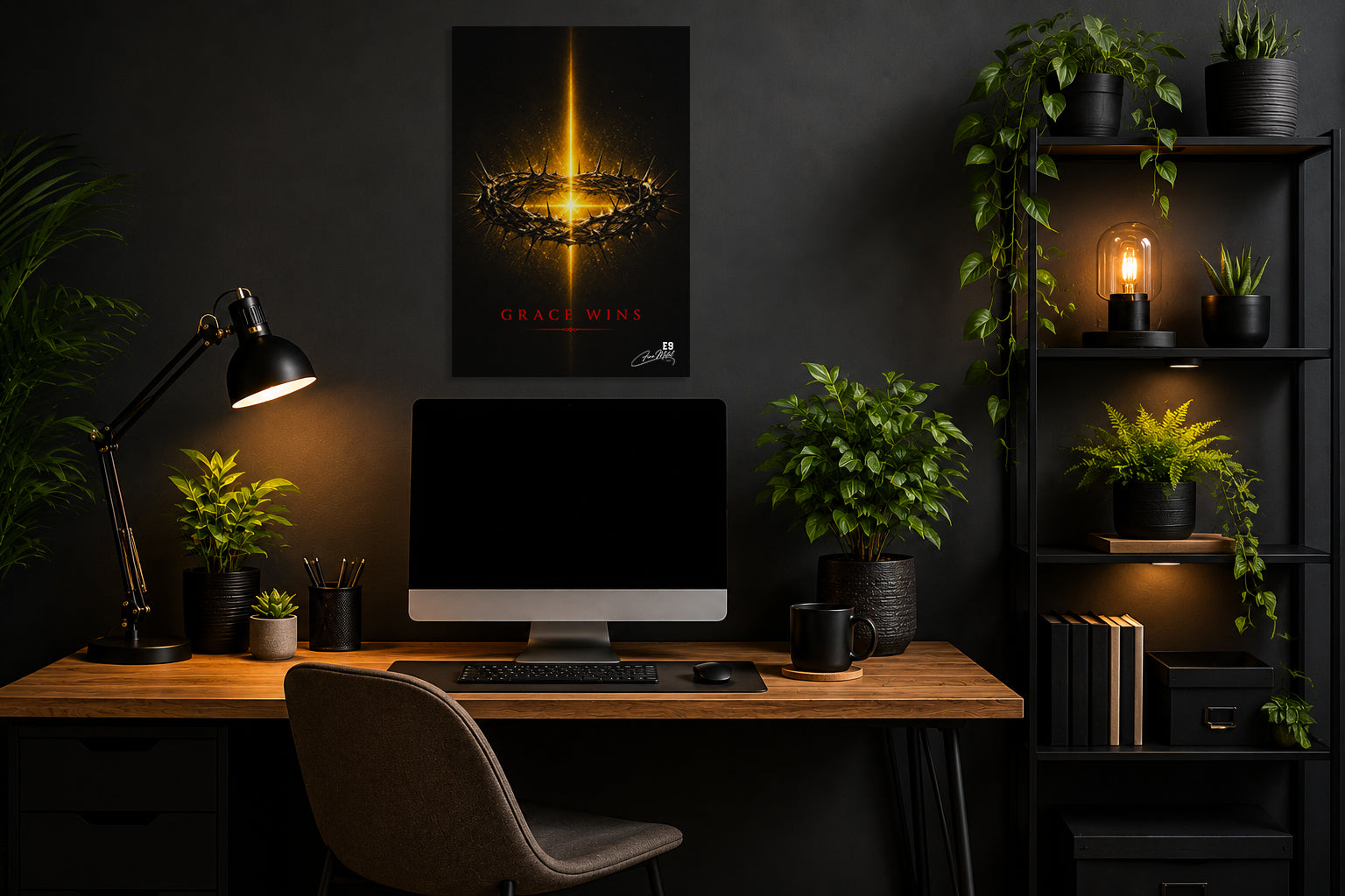 Grace Wins - Impression sur aluminium HD | E9 Fine Metal Art