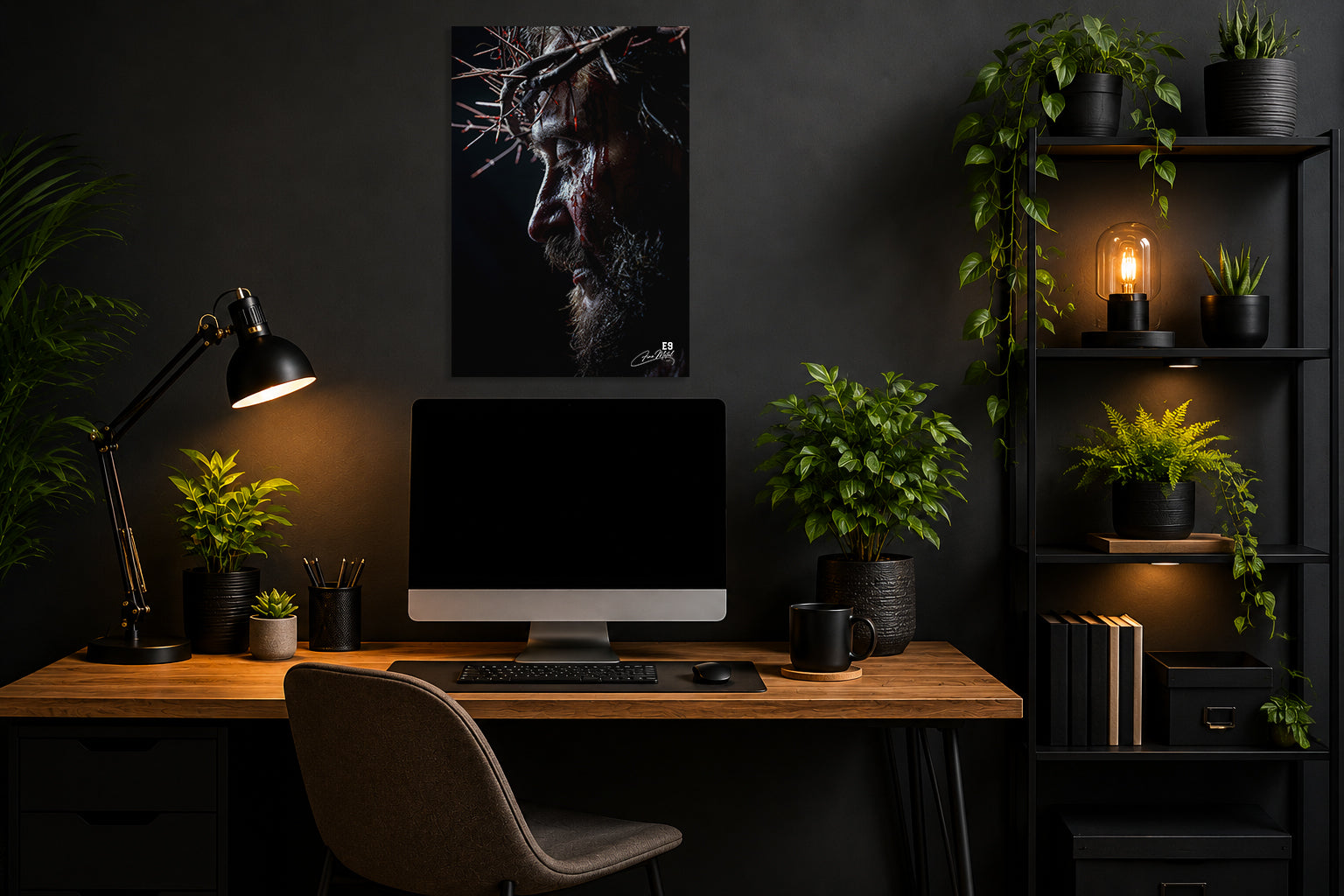 Crown of Thorns - Impression sur aluminium HD | E9 Fine Metal Art