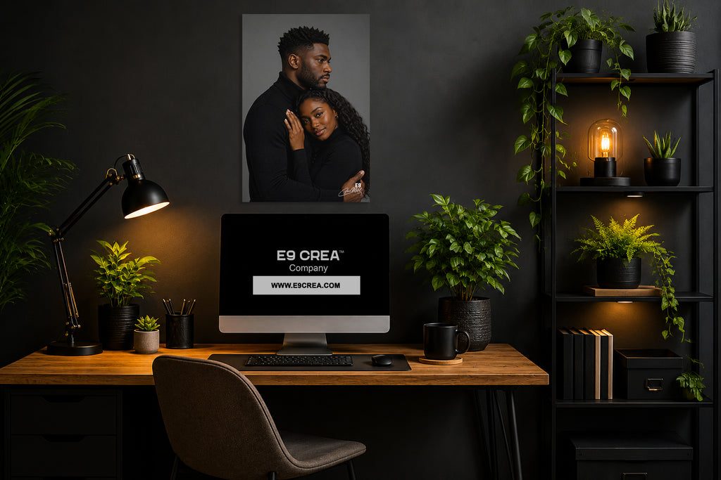Amour & Couple, Personnalisez ce style avec votre image, texte ou logo pour créer une décoration unique qui reflète votre identité. #1