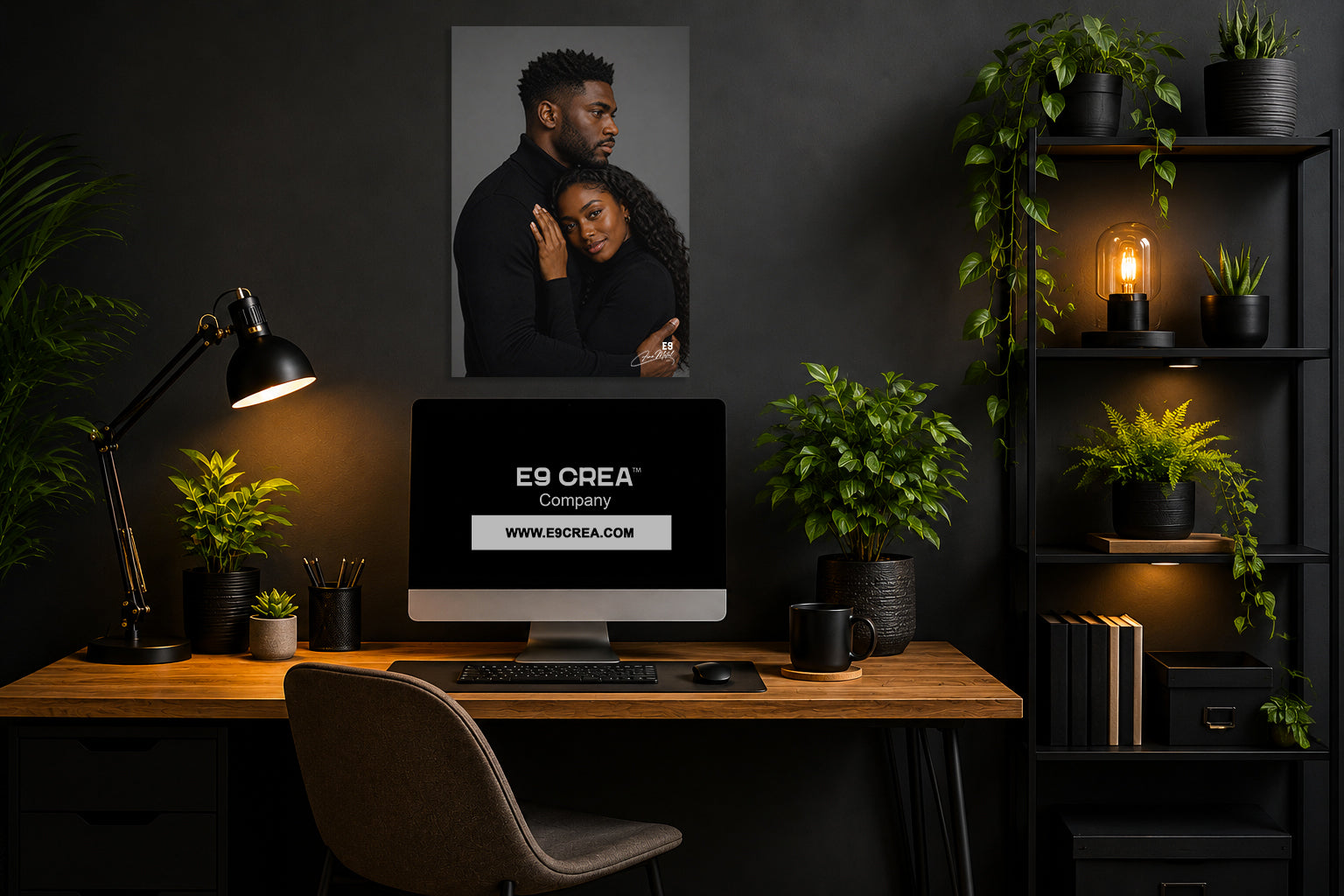 Amour & Couple, Personnalisez ce style avec votre image, texte ou logo pour créer une décoration unique qui reflète votre identité. #1