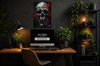 Sacred Skull - Impression sur aluminium HD | E9 Fine Metal Art