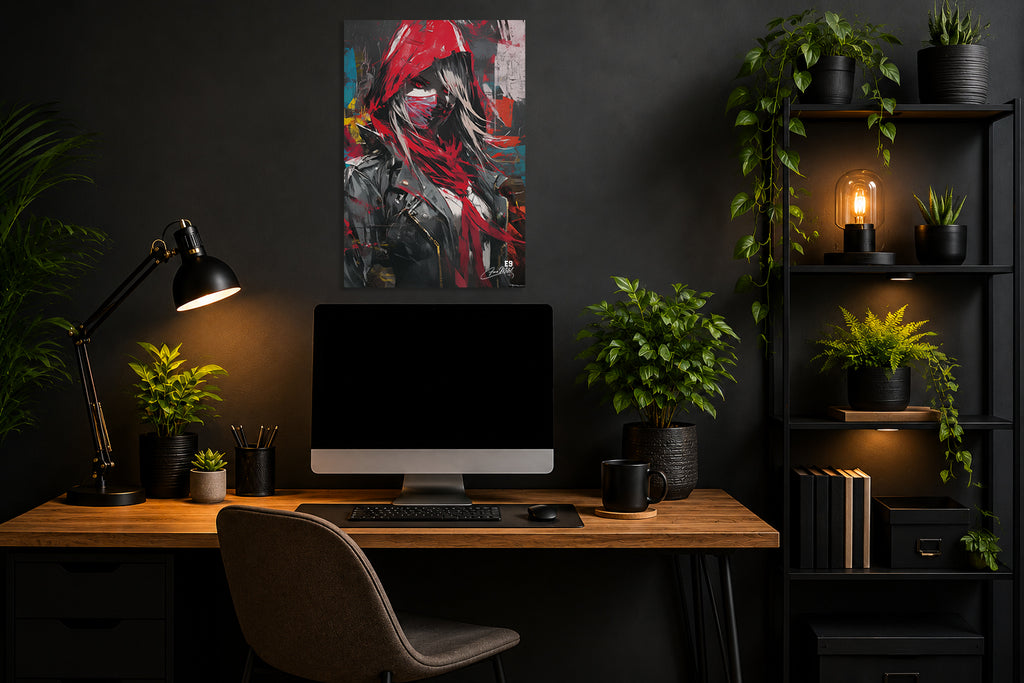 Pink Riot Z - Impression sur aluminium HD | E9 Fine Metal Art