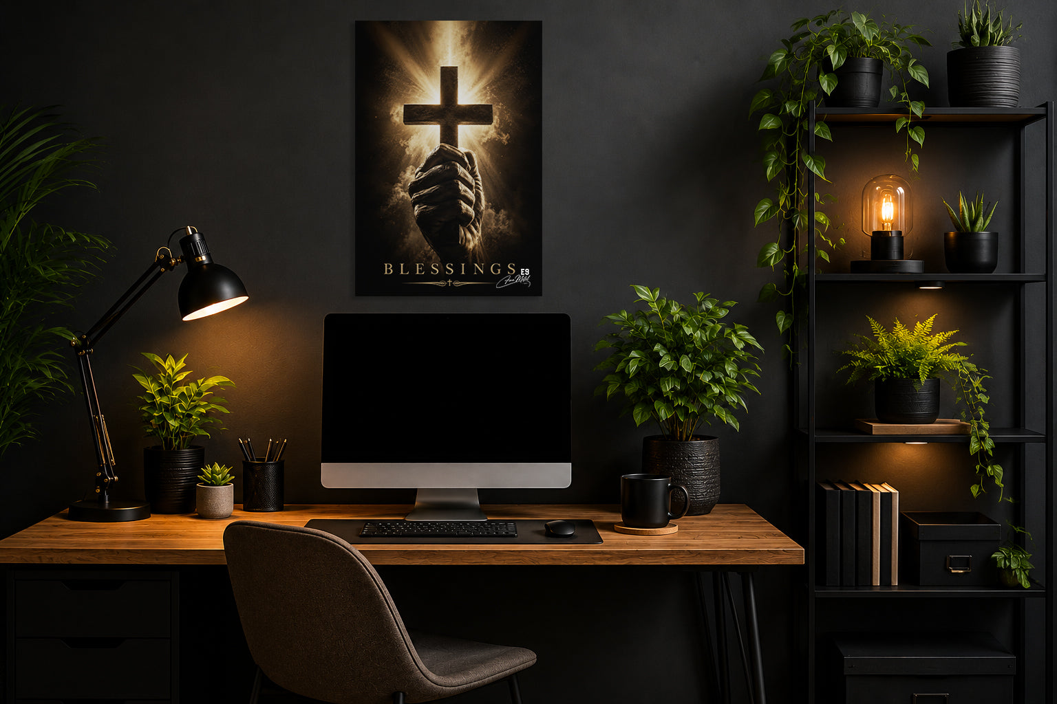 Blessings - Impression sur aluminium HD | E9 Fine Metal Art