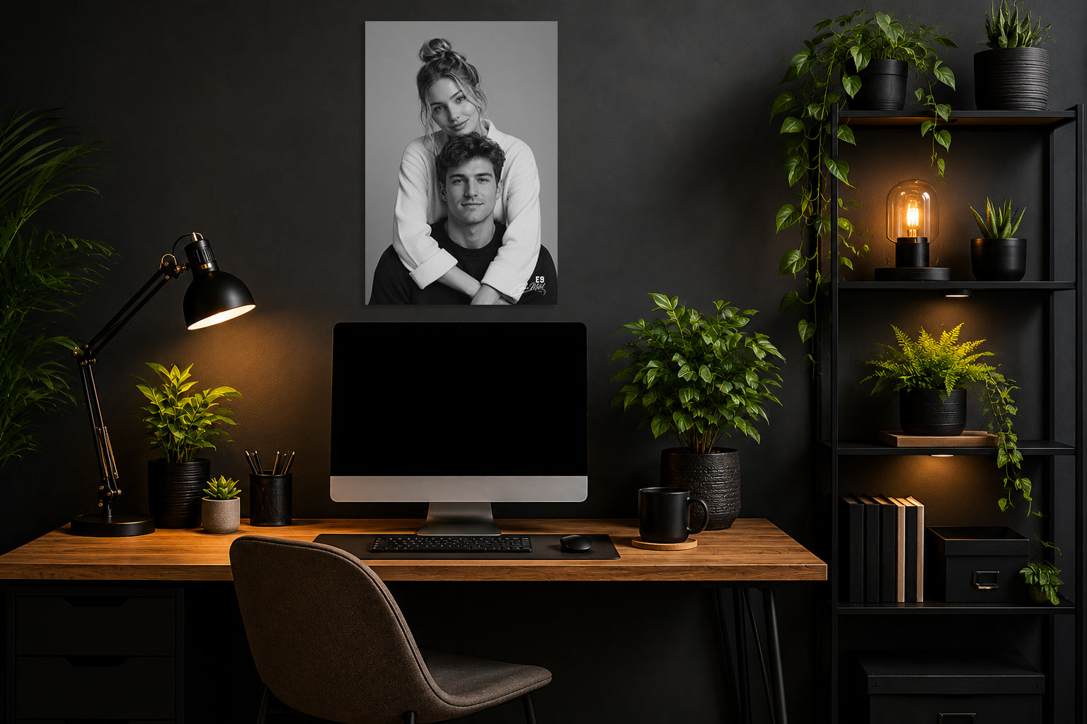 Amour & Couple, Personnalisez ce style avec votre image, texte ou logo pour créer une décoration unique qui reflète votre identité. #3