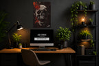 Sacred Skull - Impression sur aluminium HD | E9 Fine Metal Art