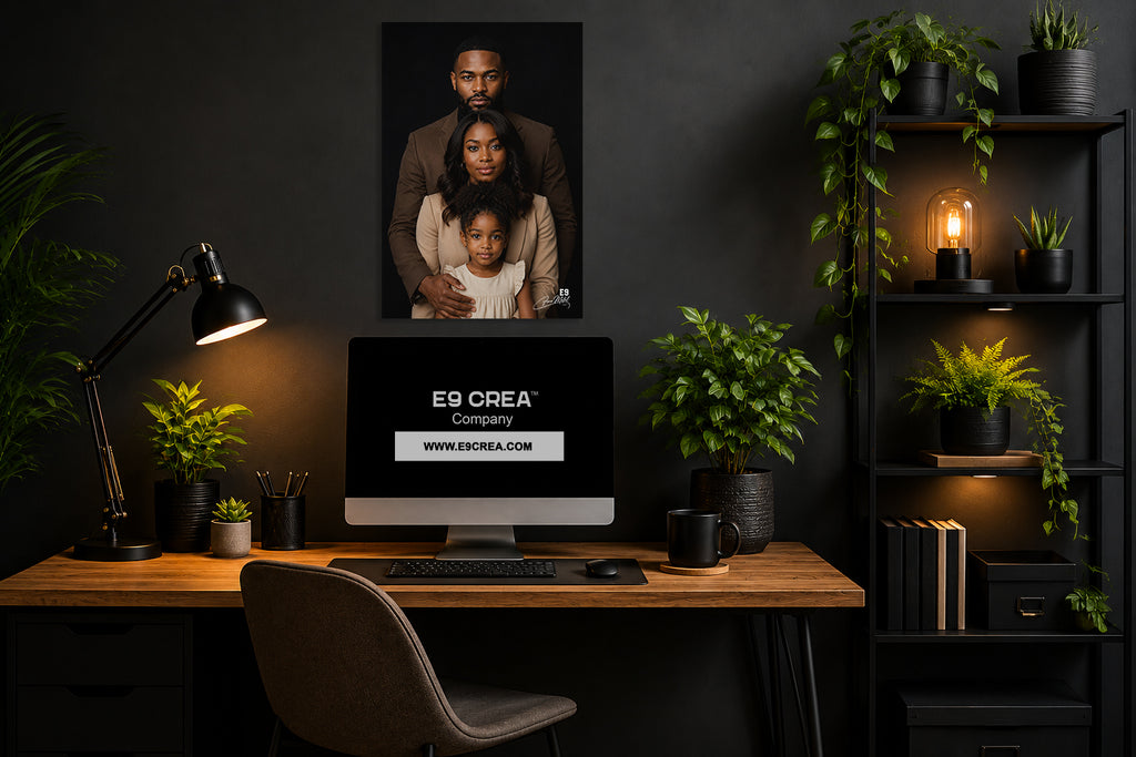 Souvenirs de famille Personnalisez ce style avec votre image, texte ou logo pour créer une décoration unique qui reflète votre identité. #3