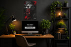 Shadow Warrior - Impression sur aluminium HD | E9 Fine Metal Art