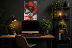 Red Tag - Impression sur aluminium HD | E9 Fine Metal Art