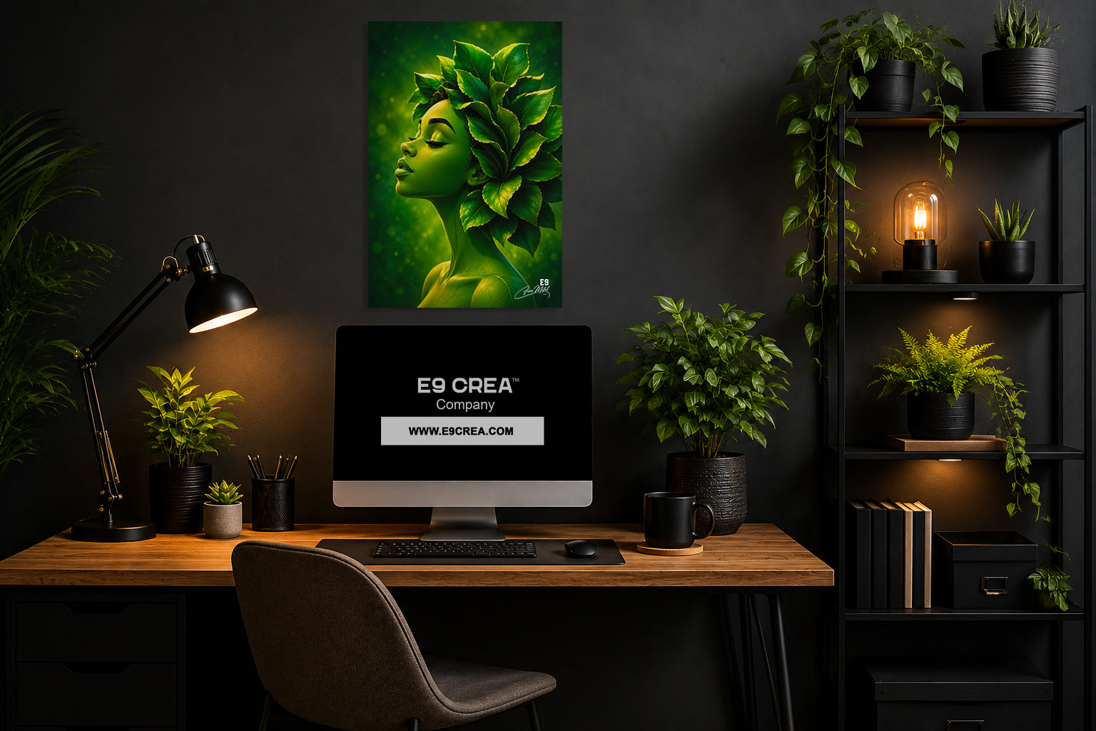 Nature Queen - Impression sur aluminium HD | E9 Fine Metal Art