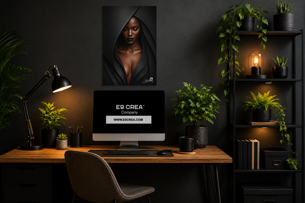 Dark Veil - Impression sur aluminium HD | E9 Fine Metal Art